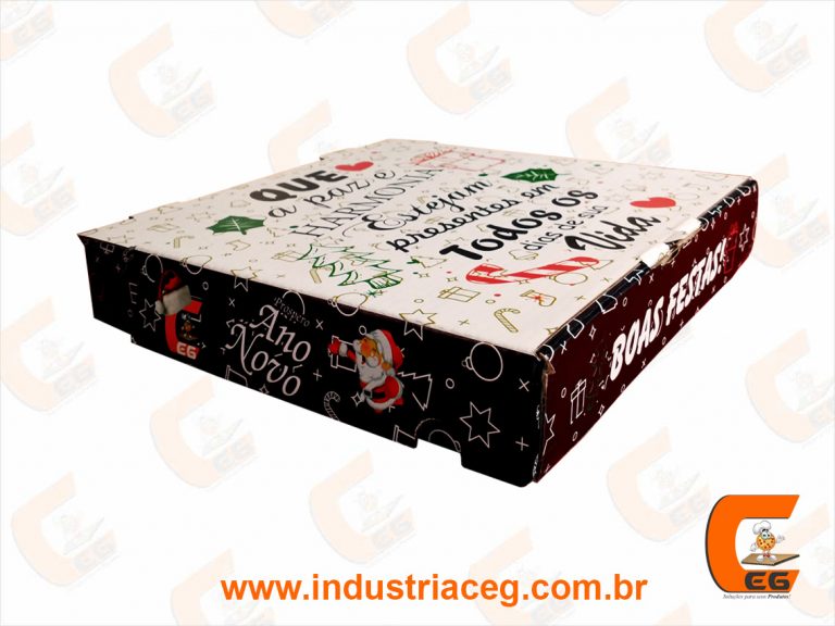 Caixa Quadrada de Pizza CEG