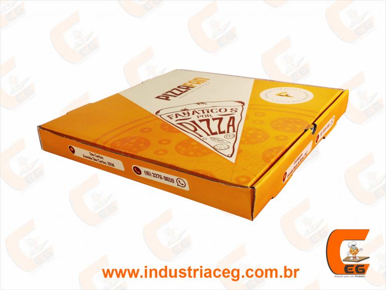 Caixa Quadrada de Pizza CEG